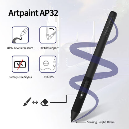 GAOMON PD2200 21.5-Inch Full-Laminated Drawing Tablet with Stand