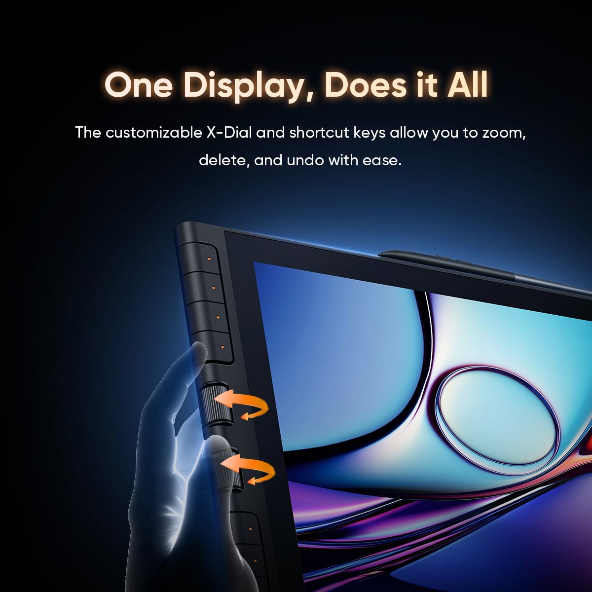 XPPen Artist 16 3rd Gen Pen Display with 16K Pressure Stylus