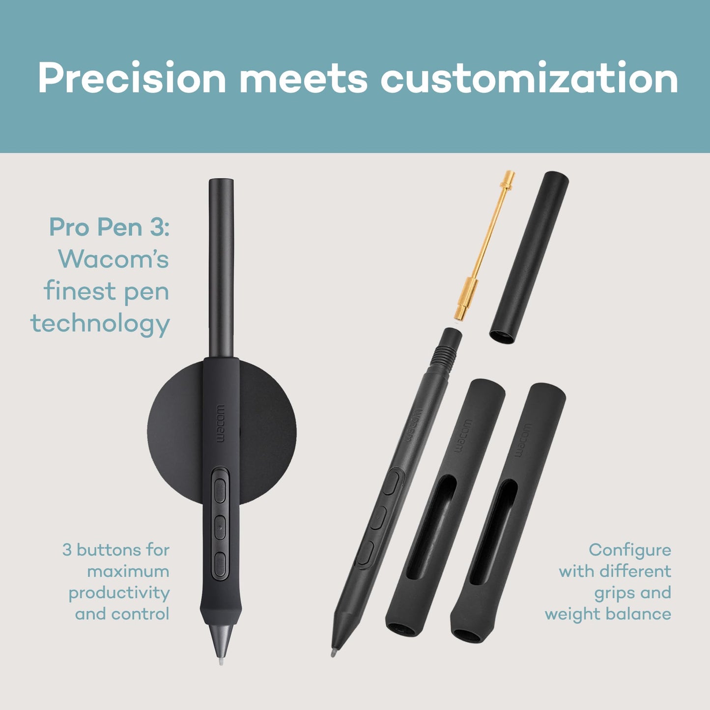 Wacom Intuos Pro Medium Bluetooth Professional Drawing Tablet 2025