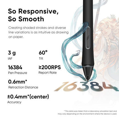 XPPen Artist 15.6 Pro V2 Digital Art Tablet with 16K Pressure Stylus