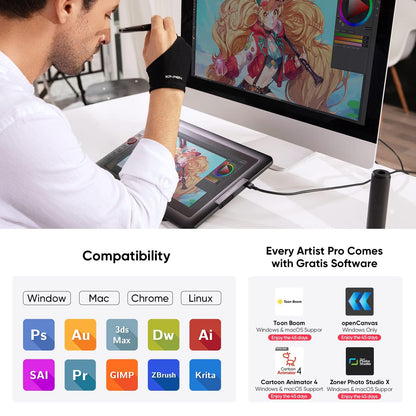 XPPen Artist13.3 Pro Full-Laminated Graphics Drawing Monitor